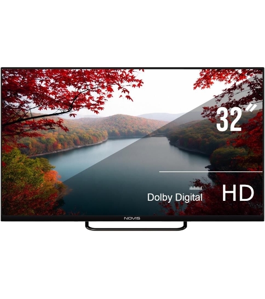 Телевизор NOVIS 32' NTV-H3201T черный HD DLED 60Hz