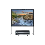 Экран Lumien Master Fold LMF-100143 181x311 см (133'), (раб. область 165x295 см) Matte White, черная кайма по периметру 16:9, поставляется в флайт-кейсе, фото 1