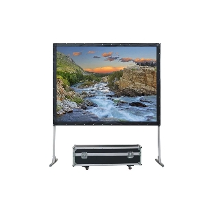 Экран Lumien Master Fold LMF-100143 181x311 см (133'), (раб. область 165x295 см) Matte White, черная кайма по периметру 16:9, поставляется в флайт-кейсе