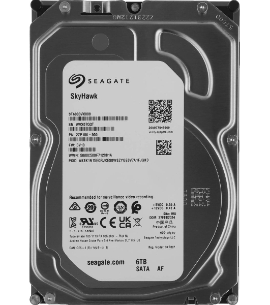 Жесткий диск HDD Seagate 6Tb 5400RPM SATA 6Gb/S 256MB