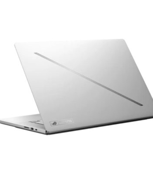 Ноутбук ASUS ROG Zephyrus G16 GU605CM-QR082W 16'(2560x1600 OLED 240Hz)/Intel Core Ultra 7 255H(2Ghz)/32Gb/1024PCISSDGb/noDVD/Ext:nVidia GeForce RTX 5060(8192Mb)/Cam/BT/WiFi/90WHr/war 1y/1.85kg/Platinum White/Win 11Home + чехол