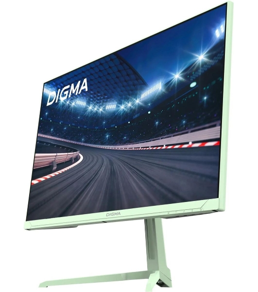 Монитор 23.8' Digma Overdrive 24P410F IPS 1920x1080, 200 Гц, 1 мс, 16:9, 300 кд/м², HDMI 2.0, DP 1.4, 3.5 Jack, USB 2.0, FreeSync, G-Sync, HDR10, мятный