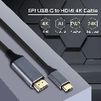 Кабель USB3.1 CM-HDMI 1.8M CU423MC-1.8M VCOM, фото11