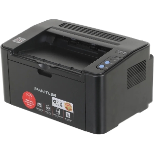 Принтер лазерный Pantum P2500NW, A4, ч/б, печ. до 22 стр/мин., 1200 x 1200 dpi, USB, RJ-45, Wi-Fi, Air Print