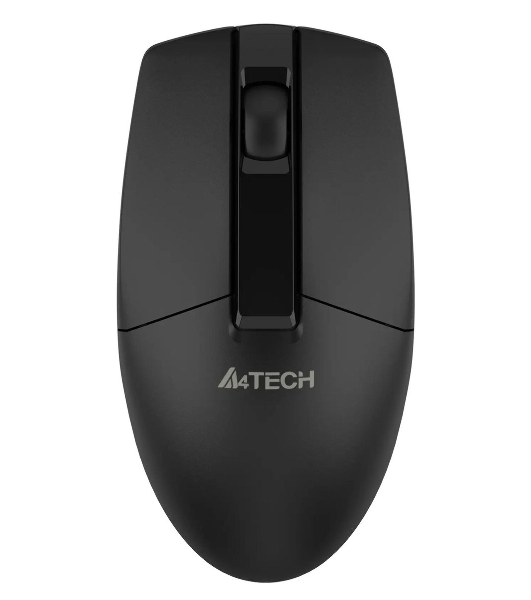 Мышь беспроводная A4Tech G3-330NS черный, 1200 dpi, радиоканал, USB, кнопки - 3