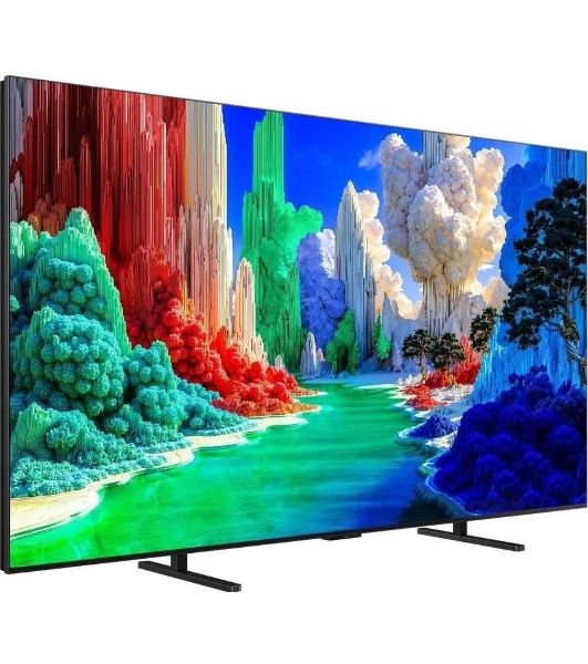 Телевизор TCL 75' 75A400, черный, QLED, 3840x2160 4K Ultra HD, 144 Гц, Google TV, 3 ГБ/32 ГБ