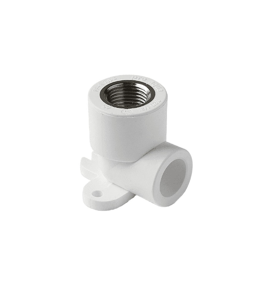 Водорозетка PRO AQUA PA28008P 20 х 1/2' ВР полипропиленовая PPR белая PRO AQUA