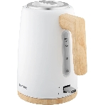 Чайник электрический Vitek VT-1154 1.7л. 2200Вт белый/дерево, фото5