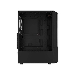 Компьютерный корпус MidTower Aerocool/Formula Quantum-G-BK-v2 черный без Б/п, ATX 3FRGb Fan on front panel, фото5