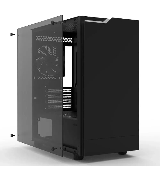 Компьютерный корпус Zalman ZM-T4 plus черный без БП mATX 1x80мм 3x120мм 1xUSB 2.0 1xUSB 3.0 audio bott PSU