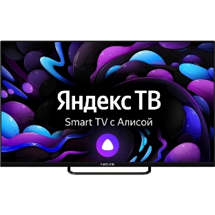 Телевизор NOVIS 32' NTV-H3229TS черный DLED HD 60Hz Smart TV Яндекс