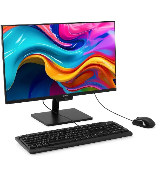 Моноблок Digma Action 23.8' Full HD N95 (1.7) 8Gb SSD 256Gb UHDG CR Windows 11 Pro GbitEth WiFi BT 60W клавиатура мышь Cam черный 1920x1080