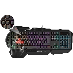 Клавиатура проводная A4Tech Bloody B310N черный USB Multimedia for gamer LED (подставка для запястий) (B310N), фото6