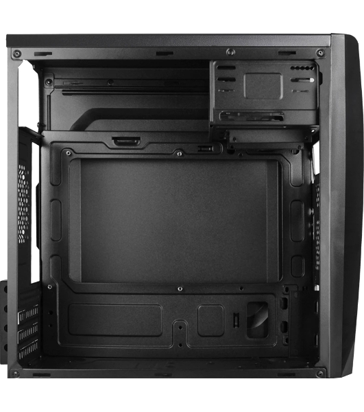 Компьютерный корпус Aerocool/Formula Cs-102 (mATX, без БП, 1x USB3.0, 1x USB2.0) черный