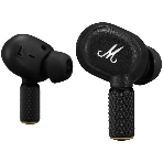 Наушники TWS Marshall Motif II черный, внутриканальные, Bluetooth, активное шумоподавление, беспроводная зарядка, до 6 ч, фото3