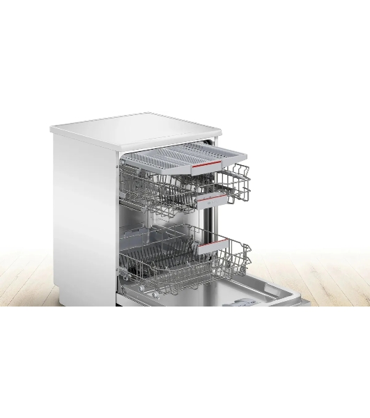 Посудомоечная машина Bosch SMS4HVW00E, белый, 60 см, 14 компл., сушка конденсационная, 46 дБ, класс D