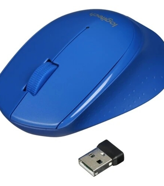 Мышь беспроводная Logitech M275 синий 910-004427