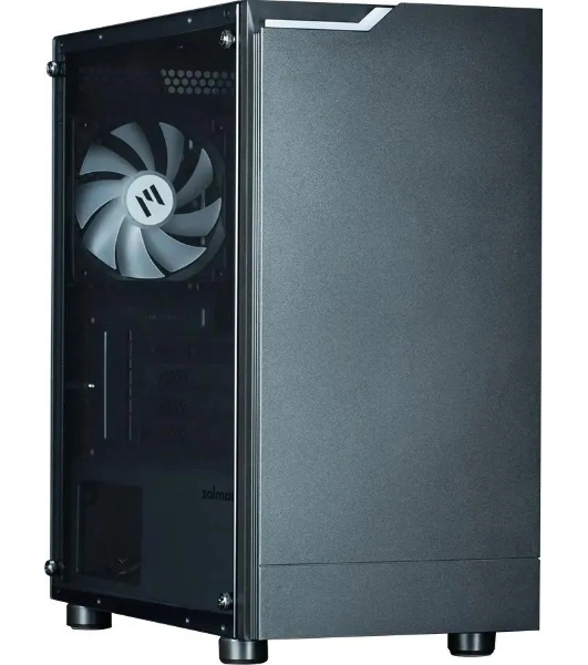 Компьютерный корпус Zalman ZM-T4 plus черный без БП mATX 1x80мм 3x120мм 1xUSB 2.0 1xUSB 3.0 audio bott PSU
