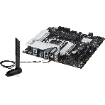 Материнская плата ASUS PRIME B760M-A WIFI II, LGA 1700, Intel B760, 4xDDR5, 4xSATA, 2xM.2, 1xPCIe 5.0 x16, 2xPCIe 4.0 x16, 1xHDMI, 1xDP, 1x2.5Gb LAN, Wi-Fi 6E, Bluetooth 5.4, 2xUSB-A 10Gbps, 4xUSB-A 2.0, 3x3.5 мм, 7.1, mATX, фото 1