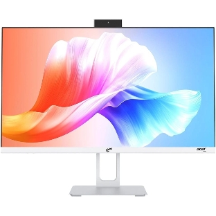 Моноблок Acer Gadget E10 ERAIO 23.8' Full HD Ryzen 7 6800H (3.2) 16Gb SSD512Gb 680M Windows 11 Pro GbitEth WiFi BT 120W клавиатура мышь Cam белый/серебристый 1920x1080