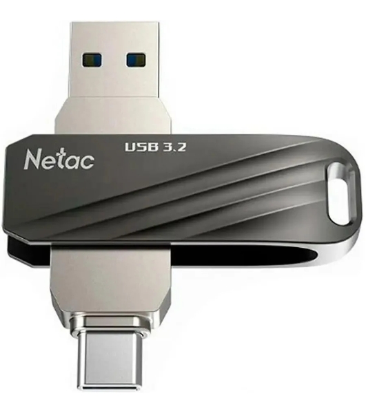 Флешка USB Netac US11 32Gb USB 3.0+TypeC Dual Flash