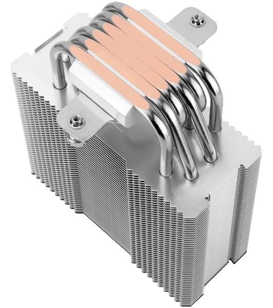 Кулер для процессора Thermalright Burst Assassin 120 SE черный/серебристый (4-pin PWM, 148мм, Al/Cu, 6x6мм, 1x120мм, 66.17CFM, 25.6dBA, 1550RPM, S: 1851/1700/1200/115X, AM5/AM4)