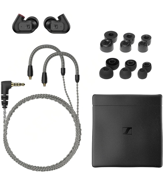 Проводные наушники Sennheiser IE 200 черный, внутриканальные, Jack 3.5 мм