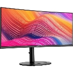 Монитор 34' MSI Modern MD342CQP VA 3440x1440, 120 Гц, 4 мс, 21:9, 300 кд/м², 2xHDMI 2.0b, DP 1.4a, USB-C, USB Hub (2x USB 3.0), 3.5 Jack, динамики (2x3 Вт), Adaptive-Sync, изогнутый экран (1500R), черный, фото2