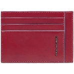 Чехол для кредитных карт Piquadro Blue Square PP2762B2R/R, натур.кожа, красный, фото2
