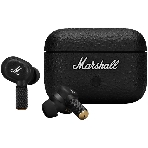 Наушники TWS Marshall Motif II черный, внутриканальные, Bluetooth, активное шумоподавление, беспроводная зарядка, до 6 ч, фото 1