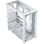 Компьютерный корпус без блока питания Corsair Frame 4000D, Midi-Tower, TG, no fan, 2xUSB-A 3.2, 1xUSB 3.2 Type-C, E-ATX, ATX, mATX, mITX White, фото5