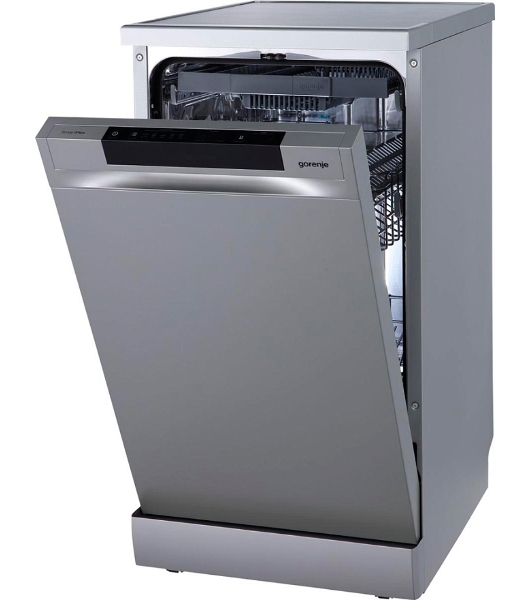 Посудомоечная машина Gorenje GS541D10X, нержавеющая сталь, 44.8 см, 11 компл., 45 дБ, класс A+++