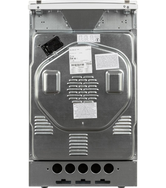 Плита электрическая Hansa FCEW54109 белый, конфорок 4 шт, духовка 65 л, 50 см x 85 см x 60 см