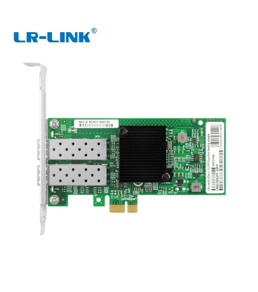Сетевая карта LR-Link NIC PCIe x1, 2 x 1G SFP, Intel i350 chipset