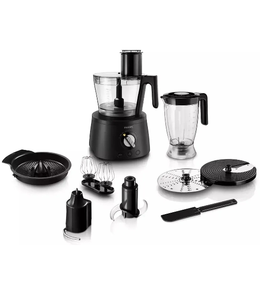 Кухонный комбайн Philips HR7776/90 1300Вт черный