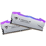 Оперативная память Patriot Viper Xtreme 5, DDR5, 48GB (2x24GB), 8000MHz, CL38, DIMM, с радиаторами, RGB, серебристый, фото4