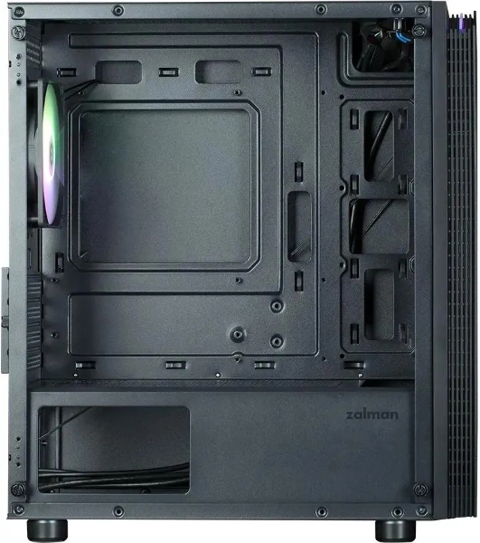 Компьютерный корпус Zalman ZM-T4 plus черный без БП mATX 1x80мм 3x120мм 1xUSB 2.0 1xUSB 3.0 audio bott PSU