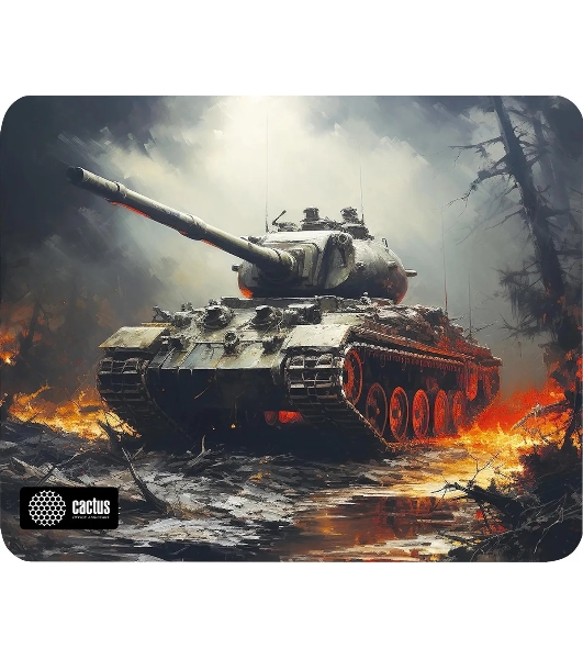 Коврик для мыши Cactus CS-MP-D04S Tank 250x200x3мм