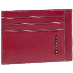 Чехол для кредитных карт Piquadro Blue Square PP2762B2R/R, натур.кожа, красный, фото3