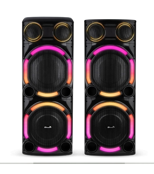 Колонка Eltronic 15' (30-57 CRAZY BOX 5000) динамик 4шт/15' комплект 2 колонки с TWS