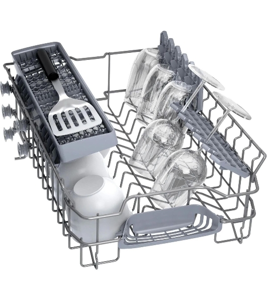 Встраиваемая посудомоечная машина Bosch SPV2IKX10E, черный, 44.8 см, 9 компл., 48 дБ, класс A+