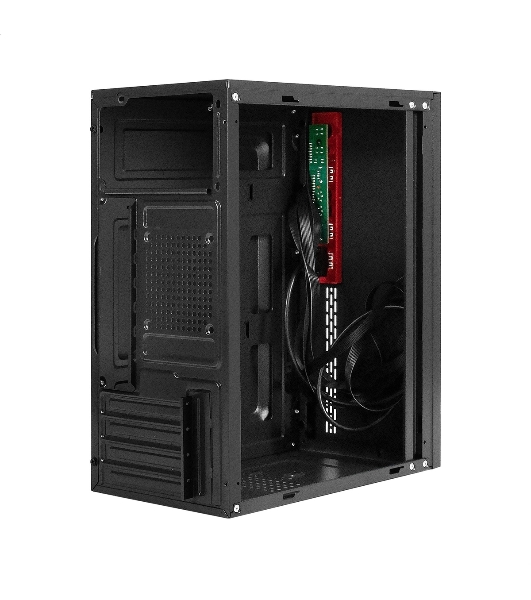 Компьютерный корпус Minitower ExeGate BAA-403U2-UNS500 (mATX, БП UNS500 с вент. 12см, 1*USB/2*USB 3.0, HD Audio, черный)