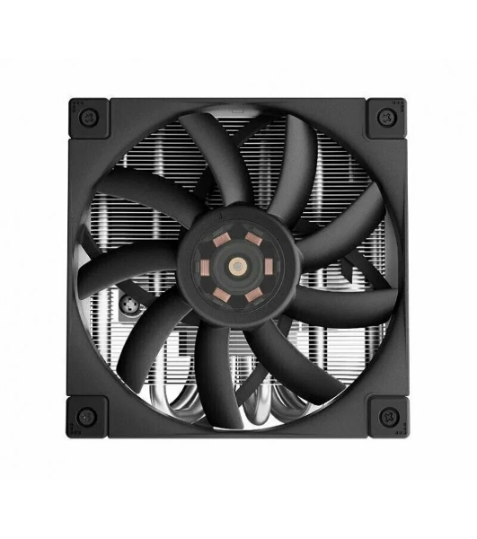 Кулер для процессора DEEPCOOL AN600 черный, 120 мм, алюминий, 1850 об/мин, 24.2 дБ, 4 pin, 180 Вт, 67 мм