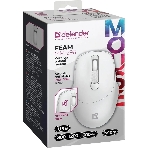 Мышь беспроводная Defender Feam MM-296 белый, 1600 dpi, радиоканал, USB, кнопки - 4, фото3