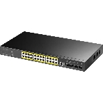 Коммутатор Cudy GS5024PS4, 24×1 Гбит/с, 4×10 Гбит/с SFP+, фото 1