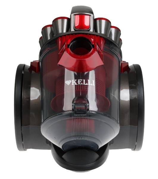 Пылесос Kelli KL-8005 красный, 420/2400 Вт, уборка сухая, пылесборник контейнер 2,5 л