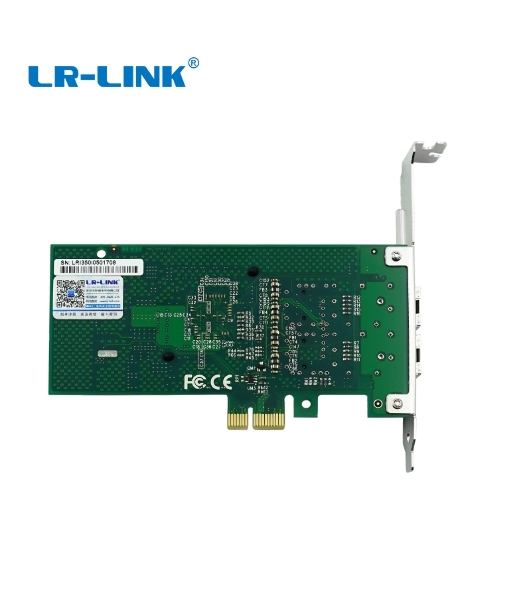 Сетевая карта LR-Link NIC PCIe x1, 2 x 1G SFP, Intel i350 chipset