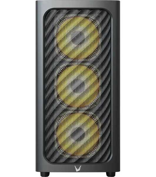 Компьютерный корпус Aerocool/Formula Air Mesh G3 черный без БП mATX 4x120мм 2x140мм 2xUSB 3.0 audio bott PSU