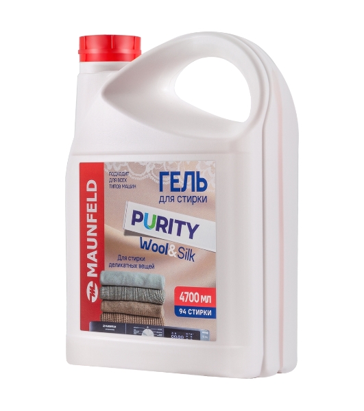 Гель для стирки Maunfeld Purity Wool&Silk 4700 мл MWL4700PD