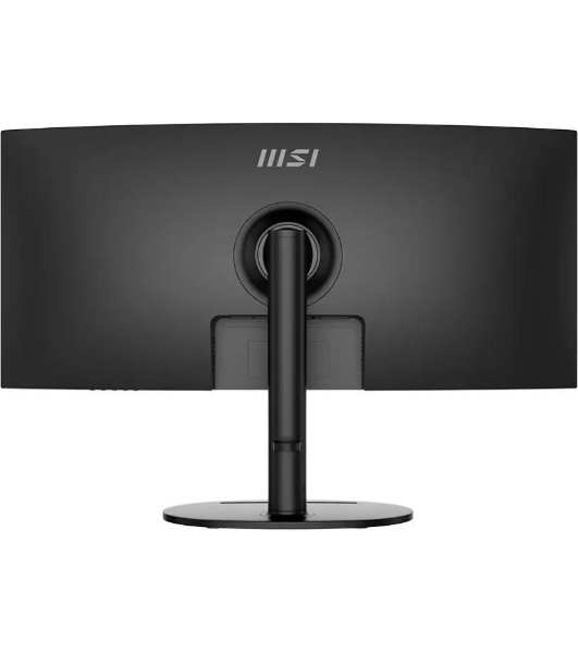 Монитор 34' MSI Modern MD342CQP VA 3440x1440, 120 Гц, 4 мс, 21:9, 300 кд/м², 2xHDMI 2.0b, DP 1.4a, USB-C, USB Hub (2x USB 3.0), 3.5 Jack, динамики (2x3 Вт), Adaptive-Sync, изогнутый экран (1500R), черный